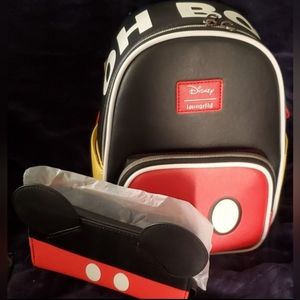 Mickey Mouse Oh Boy Mini Backpack & Tech Wallet